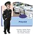 Award Winning Deluxe Police Dress Up Costume Set - X-Large 16-18