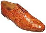 Belvedere Men's Mario All-Over Genuine Alligator Shoes In Patch-Work Design