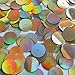 Sequin Round 15mm Gold Lazersheen Reflective Metallic. Made in USA
