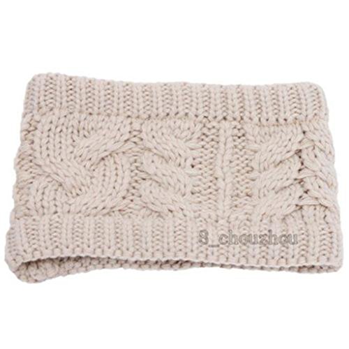 ShungHO Hairband Cap Woolen Braiding Knitted Headband Warm Hats