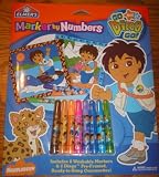 Elmer's Go Diego Go Mark By Number Coloring Posters