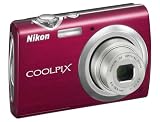 Nikon Coolpix S230 Digitalkamera (10 Megapixel, 3-fach optischer Zoom, 7,6 cm (3 Zoll) Display) rot - 