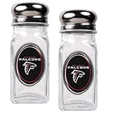 Falcons Salt and Pepper Shaker Set with Crystal Coat