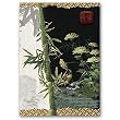 Bamboo / Birds - 5" x 7" Pop Up Greeting Card