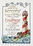 Janlynn Cross Stitch Kit, Serenity Lighthouse