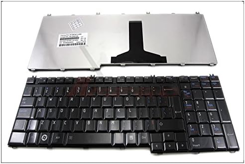 Genuine New Canadian CB Laptop Keyboard Toshiba Satellite A500 P200 P205 P300 P305 P505 L350 L355 L500 L510 L515 L535 L582 X500 A505 A505D F501 Qosmio G50 X305 Glossy Black MP-06876CU-6988 PK1304I01Q0