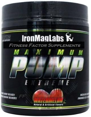 Iron Mag Labs MAXIMUM PUMP Pre-workout powder Watermelon 30 serving [Pumps, Strength, Energy, Endurance, Focus Enhancer] by Iron Mag Labs