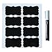 ONLY Till Stocks Lasts! on 5 Star Rated Premium Chalkboard Label Stickers (40) + Chalkboard Marker Pen - Organize Your Jars, Containers, Pantries & More! - The Labels are Re-useable!
