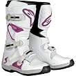 Alpinestars Stella Tech 3 Women's MotoX Motorcycle Boots - White/Violet