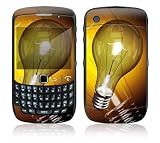 Lightbulb Design Decal Skin Sticker for BlackBerry Curve 8500 Cell Phone