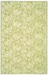 9'6" x 13'6" Rectangular Safavieh MSR1642B-10 Bud Color Hand Hooked Chinese "Martha Stewart Collection" Art Moderne Design Rug