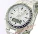New Philip Persio Men Ana-Digit Chrono Dual Time Watch