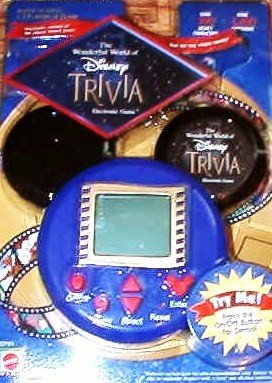 51iifexvPZL The Wonderful World of Disney Electronic Trivia Game