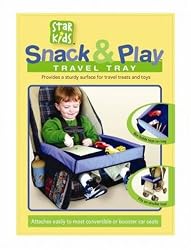 Star Kid Products 100-Snack & Play Travel Tray
