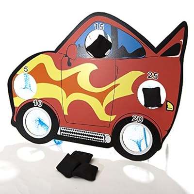 Race Car Bean Bag Toss Game