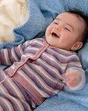Review Brora  / Tea Rose Stripy Cashmere Baby Cardigan 1-2 years