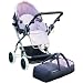 Corolle - 58619 - Accessoire Poupon - Les Classiques- La Nursery - Landau Poussette Marine et Rose