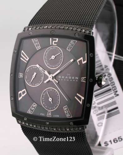 Skagen Women's 496SBBM Steel Black Mesh Watch