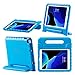 i-Blason KIDO Case for New iPad 7th Generation, iPad 10.2 2019 Case for Kids, Lightweight Super Protective Shockproof Case with Convertible Stand (Blue)