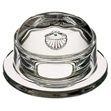 La Rochère Glass Butter Dish, Shell, Set of 2