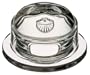 La Roch�re Glass Butter Dish, Shell, Set of 2