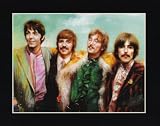 Beatles (Sgt. Pepper Era) Music Poster Print - 11 X 17