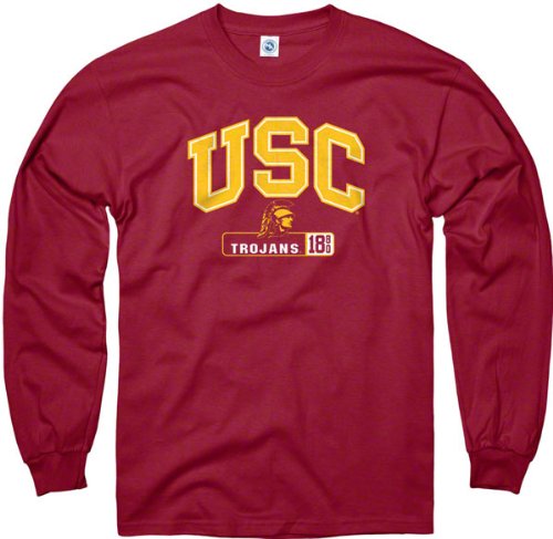USC Trojans Crimson Chambers Long Sleve T-Shirt