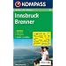 Innsbruck, Brenner: Wandern / Rad / Skitouren. Mit Panorama. GPS-genau. 1:50.000