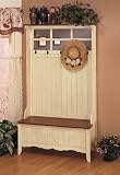 Powell Furniture 424 - French Country Hall Tree w/ Storage Bench