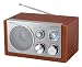 Scott RX 18 W Tragbares Analog Radio (UKW-/MW-Tuner) braun