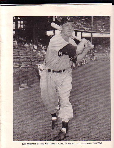 Cass Michaels Chicago White Sox Baseball Magazine Photo circa 1949