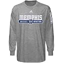 adidas Memphis Grizzlies Ash Ball Horizon Long Sleeve T-shirt