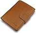 Admetus Men's Soft Genuine Leather Card Holder Coin Purse Bifold Wallet Brown