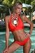 Juicy Red Swimsuit Full Bottom: Swimwear Bottom Only