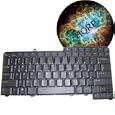 HQRP Replacement Laptop / Notebook Keyboard for Dell Inspiron 6000 9200 9300 ; Dell Latitude D505 D510 XPS M170 Series plus HQRP Mousepad