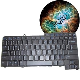 HQRP Replacement Laptop / Notebook Keyboard for Dell Inspiron 6000 9200 9300 ; Dell Latitude D505 D510 XPS M170 Series plus HQRP Mousepad