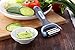 SUPRENT 3 in 1 Rotatable Fruit Vegetable Peeler, Ergonomic Handle, Stainless Steel Sharp Blade, Perfect to Peel and Julienne Potato, Carrot, Tomato, Cucumber, Apple, Pear, Blue Color