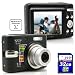 SVP DC-936-Black 9MP 3x Optical Zoom 2.5" LCD Digital Camera with ISO 640, face/smile detection (SVP 32GB SDHC Memory Card Included)