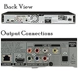 Sony Professional Blu-ray Disc Player (BDPS360) with Full HD 1080p, 24p True Cinema, BD-Live Technology & Precision Cinema HD Upscale