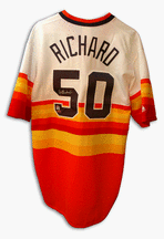 JR Richard Autographed Houston Astros Majestic Jersey