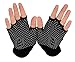 Mato & Hash Yoga Pilates Fingerless Exercise Grip Gloves - Black/Grey