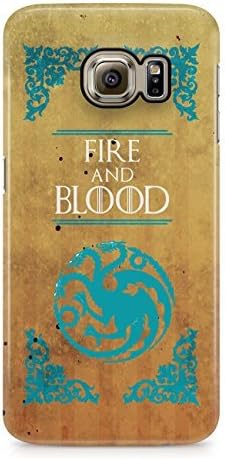 Game Of Thrones Summer Is Coming House Targaryen Parody Hard Plastic Phone Case Cover For Samsung Galaxy S6 Edge