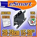 eSmart TV Wandhalterung LCD / PLASMA TV | 38-76 cm | 15-30 Zoll | VESA 75-200 | Neigbar | Schwarz | Montagelöcher am TV max. 200 x 100 mm (Breite x Höhe)