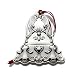 Gorham 2010 Chantilly Bell Ornament, 3rd Edition
