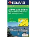 Monte Baldo Nord 1 : 25 000: Wander- und Bikekarte. Altopiano di Brentonico, Malcesine, Nago-Torbole, Rovereto, Avio. GPS-genau
