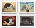 Frisco Paul-Little Pal Gilbert-Toulouse Largent-Stretch Kelley Set by Lowell Herrero