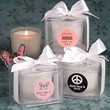 Fashioncraft's Personalized Expressions Collection candle favors - Sweet 16