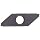 Sandvik Coromant CoroCut XS Carbide Parting Insert, GC1105 Grade, TiAlN Coating, Left Hand Orientation, Neutral Cut, 2 Cutting Edges, MACL 3 200-N, 0.002" Corner Radius, 3 Insert Seat Size (Pack of 5)