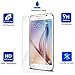 Galaxy S6 Tempered Glass Screen Protector - JOTO Tempered Glass Screen Protector 0.33 mm Film Guard for Samsung Galaxy S6, SM-G920 (2015), Super Transparence, S6 Glass Protector (1 Pack)