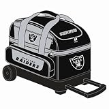 NFL Double Roller Bowling Bag- Oakland Raiders